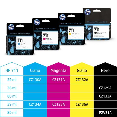 HP INC CONF.3 CART.INK 711DA 29 ML MAGENTA