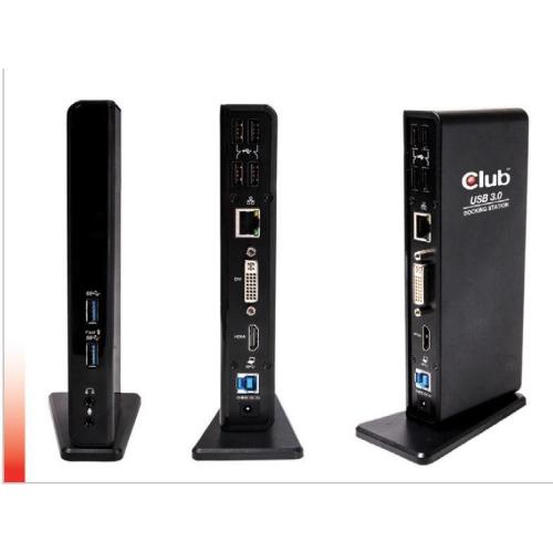 CLUB3D USB-A 3.1 DUALDISPLAY 1200P DOCKING