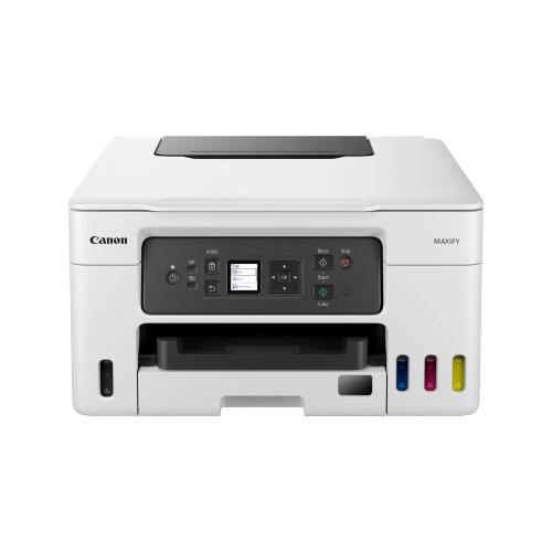 CANON MAXIFY GX3050 Multifunzione 3 in 1: stampa, copia, scansione, fino al formato A4, Sistema di inchiostri ricaricabili a 4 colori,VelocitÇÿ di stampa: 18 ipm in Bianco / Nero, 13 ipm a Colori, ConnettivitÇÿ: Wifi e Cloud, Tempo di uscita della prima p