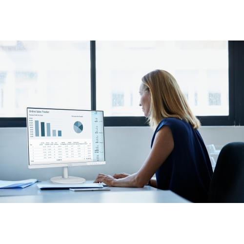 MONITOR PHILIPS LED 23.8"Wide 241V8AW/00 IPS 1920x1080 250cd/mq 1000:1Mega Infinity DCR 2x2W MM VGA HDMI White