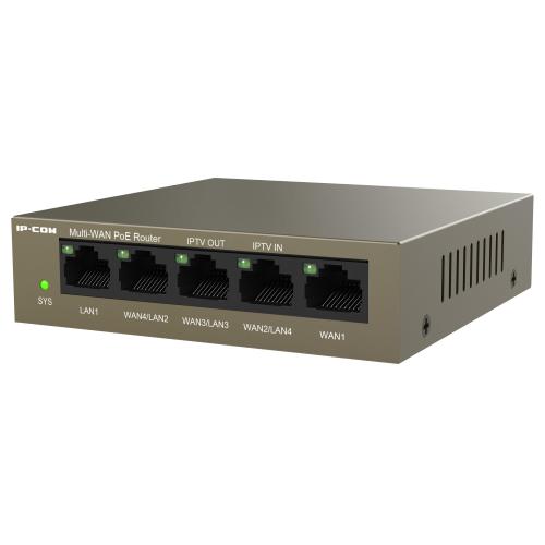 ROUTER IP-COM M20-PoE 5P CLOUD MANAGED PoE ROUTER Dual Core,1.0GHz 128RAM