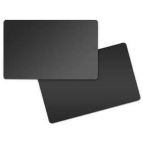 ZEBRA CARD FOOD SAFE PVC 30 MIL/BLACK