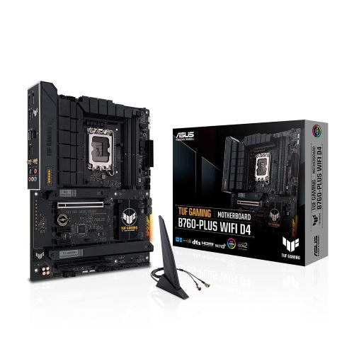 MB ASUS TUF GAMING B760-PLUS WIFI LGA1700 (RAPTOR LAKE) 4DDR5 HDMI+DP M2 ATX