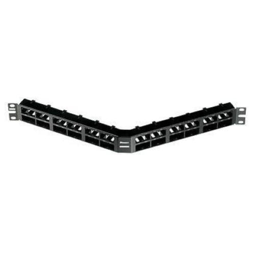 PANDUIT PANN.1U ANGOL.PER 48 RJ45S NERO