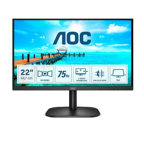 AOC 21 5 16.9 VA VALUE-LINE BLACK