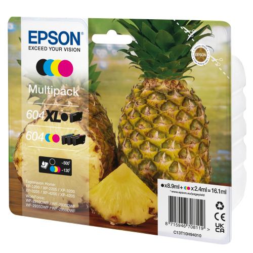 EPSON CARTUCCE INK ANANAS4-COL 604 XL