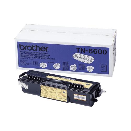 BROTHER TONER NERO HL1030/1230/1240/1250/1270N/1440 HLP2500/MFC9650/9870/9660 6K 1PZ)FAX 8750P MFC 9750/9760 HL 1450 - TN-6600