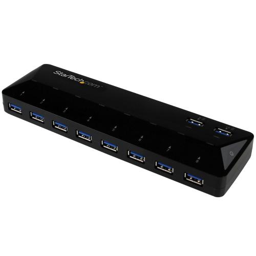 STARTECH HUB USB3.0 A 10 PORTE RICARICA
