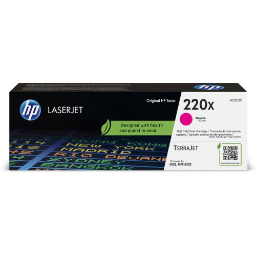 HP INC HP 220X TONER ORIGINALE MAGENTA