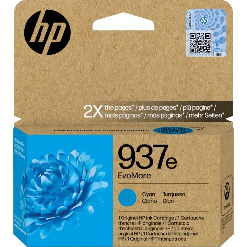 HP INC HP 937E EVOMORE CIANO ORIGINAL INK