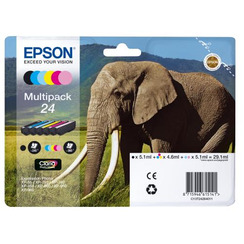 EPSON MULTIPACK 24 6PZ ELEFANTE B/C