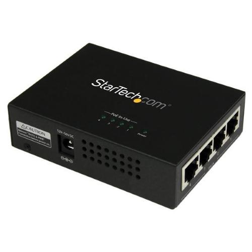 STARTECH INIETTORE GIGABIT(POE) 4 PORTE