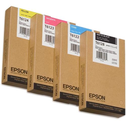 EPSON TANICA INCHI.NERO MATTE 220ML P7800
