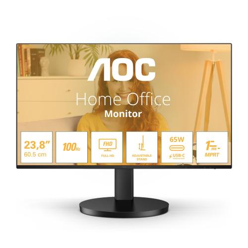 MONITOR AOC LED 27" Wide Q27B3CF2 IPS 2560x1440 100Hz 4ms 350cd/mq 1.300:1 2x2W MM Reg.H HDMI USB-C Docking