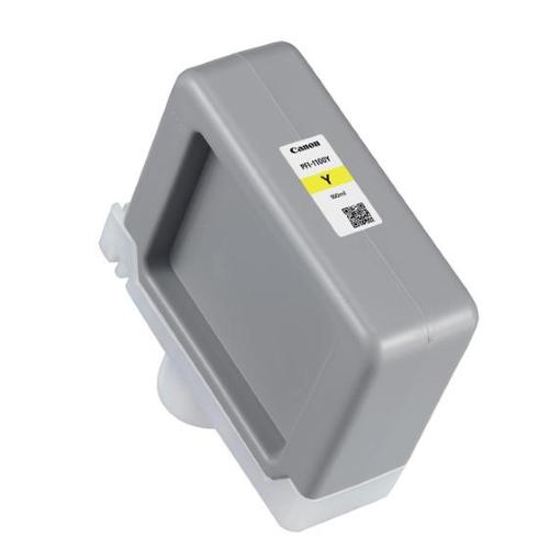 CANON SERBATOIO INCH. PFI-1100Y Giallo (160ml) x iPF PRO 2000 4000 4000s 6000 6000s 2100 4100 4100s 6100 6100s 0853C001
