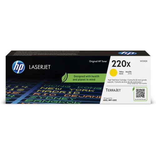 HP INC HP 220X TONER ORIGINALE GIALLO ALTA