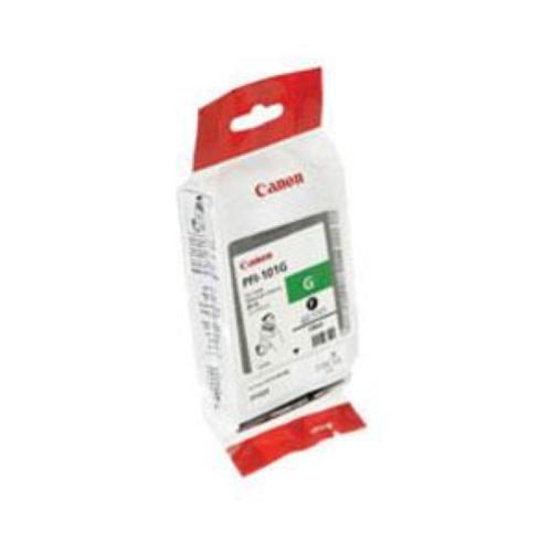 SERBATOIO CANON INCH. GREEN PFI-101G SINGOLO (130ml) 0890B001 x iPF 5000 / 6000S