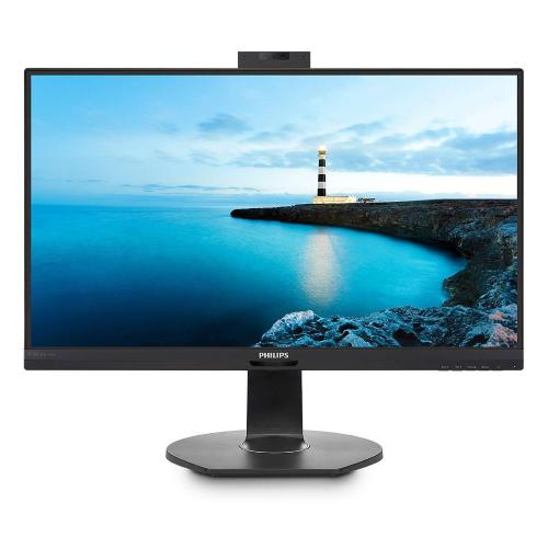 PHILIPS 23,8in usb type c docking monitor con display link technology, IPS, 1920*1080, 16:9, RJ-45, Webcam e microfono pop-up, powersensor, multimediale, pivot, regolabile in H, girevole, inclinabile, hub usb 4x 3,2, USB TYPE C, 5ms, 250 cd/mý, display po