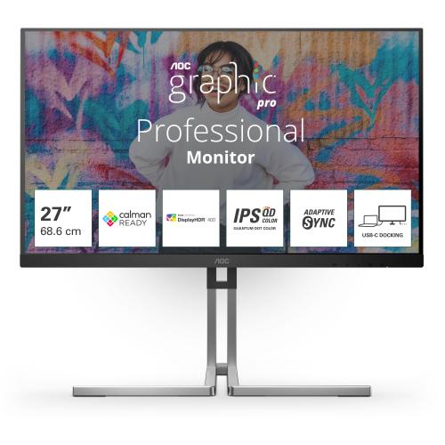 AOC 27 MONITOR IPS QD 2560X1440 REG ALT