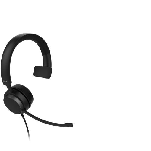 SNOM A310M - Cuffia monoaurale con attacco QD e spina RJ9