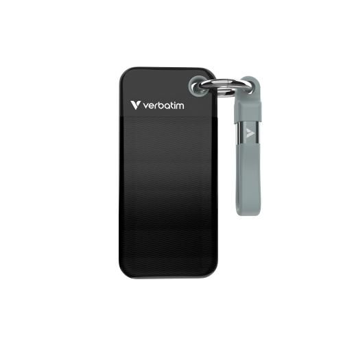 VERBATIM POCKET SSD USB 3.2 GEN2 2TB BK/GRY