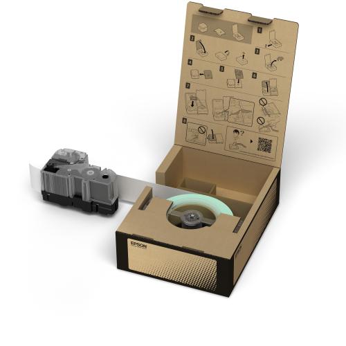 EPSON NASTRO VINILE TRASP/NERO 50MM - 45M