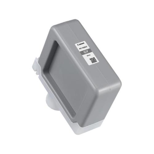 CANON SERBATOIO INCH. PFI-1100GY Grigio (160ml) x iPF PRO 2000 4000 4000s 6000 6000s 2100 4100 4100s 6100 6100s 0856C001