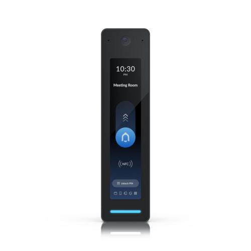 Ubiquiti - UA-G2-Pro-Black - UniFi NFC card reader and intercom, Doorbell for unlock with video of visitor and two-way intercom, PIN unlocking on the screen, IP55 rain resistance (-10 to 45Â° C)