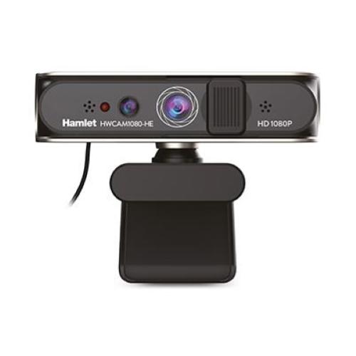 HAMLET WEBCAM USB MIC 1080P PRIV.COVER+HE