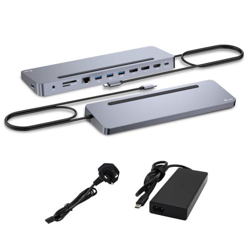 I-TEC USB-C METAL4K 3XDISPLAY+PD100+100W