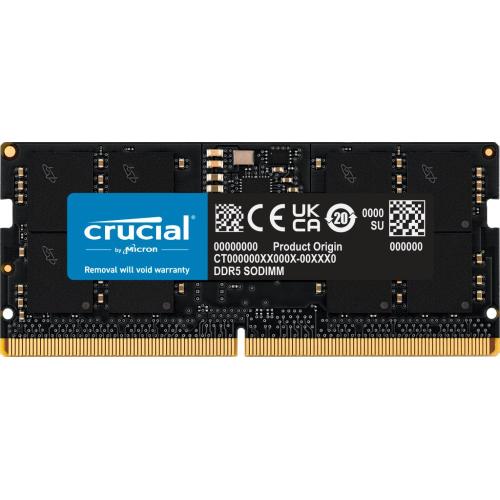 DDR5 SO-DIMM CRUCIAL 16GB 5600MHz - CT16G56C46S5