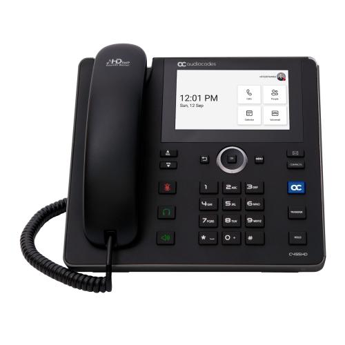 AUDIOCODES C455HD IP-PHONE W/INT.BT E DUAL