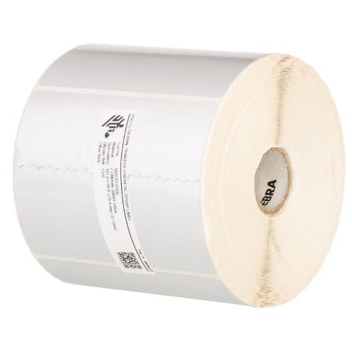 ZEBRA ETIC.POLIEST.ARGENTO 102X51MM