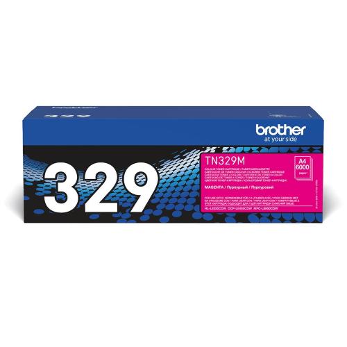 TONER BROTHER TN329M Magenta 6000PP x DCP-L8450 HL-L8350 MFC-8850