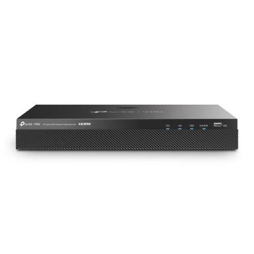 TP-Link - 16 Channel PoE+ Network Video Recorder Spec:4K HDMI Video Output & 16MP Decoding Capacity- 24/7 Continuous Recording- 16-Channel Real-Time Live View- 16-Channel Simultaneous Playback- H.265+- ONVIF Ensures Compatibility- Plug & Play- Remote Moni