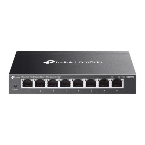 SWITCH TP-LINK OMADA ES206GP 6P LAN GIGABIT DESKTOP 10/100/1000Mbps RJ45 Desktop Easy Managed Switch 4P GIGABIT POE+