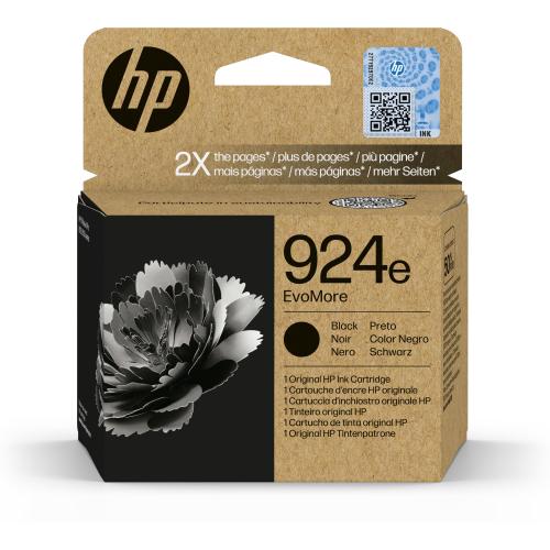 HP INC HP 924E EVOMORE NERO ORIGINAL INK