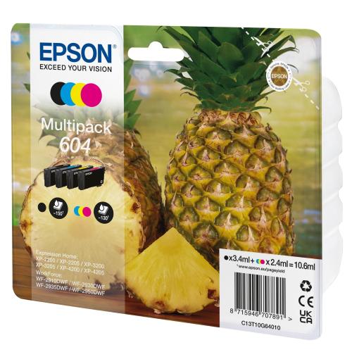 EPSON CARTUCCE ANANAS MULTIPACK 604