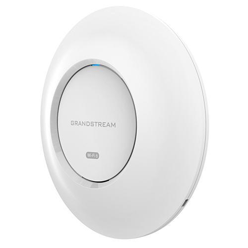 Grandstream GWN7660E - Indoor AX3000 Wi-Fi 6 Access Point, 2Å¾2:2 2.4G, 3Å¾3:2 5G, 1x GbE, PoE, up to 175m coverage, up to 256 wireless clients, 3Gbps aggregate wireless throughput, 50 AP local controller