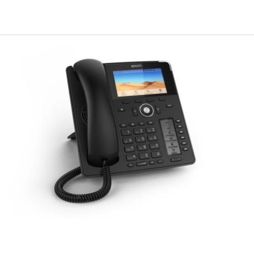 SNOM D785N W/O PS BLACK PHONE NO BT