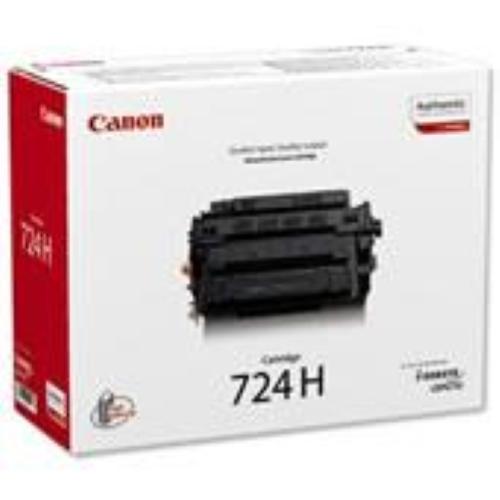 CANON CRG 724H Cartuccia nero, durata 12.500 pag. al 5% di copertura. LBP6750dn, LBP6780x, MF51x Serie