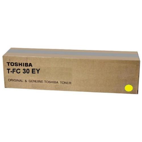 TOSHIBA Toner T-FC30EY TONER YELLOW (CARTRIDGE) per e-STUDIO 2050-2550 durata 33600 - 6AJ00000207