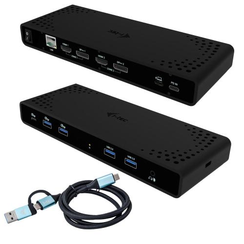 I-TEC DUAL 4K DISPLAY DOCKING ST. PD 85W