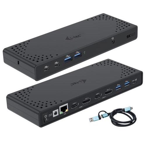 I-TEC USB3.0/C THUNDER DUALD. DOCK+PD100
