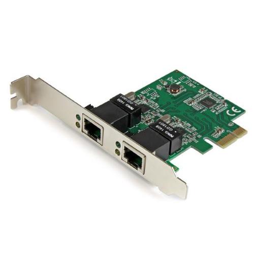 STARTECH NIC GIGABIT PCIE -2 PORTE RJ45