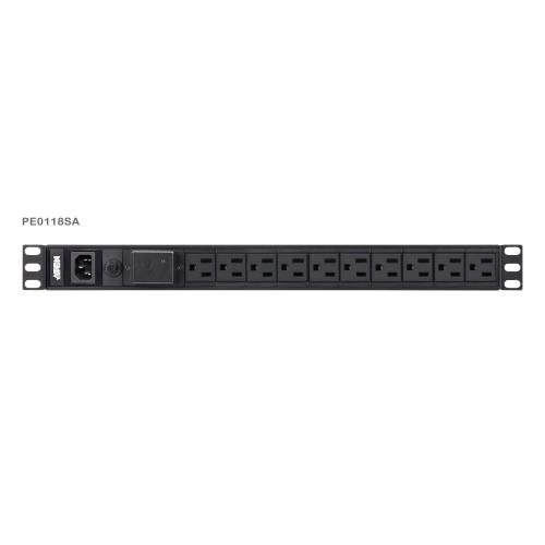 Aten PDU 1U di base con protezione da sovratensioneÂ Â Â Â Â Â Â Â 