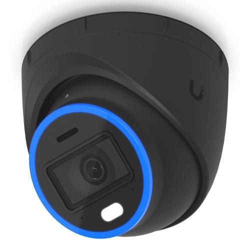 Ubiquiti - UVC-AI-Turret-B - UniFi all-weather and vandal proof 4K PoE+ camera, Ultra-wide viewing angle (109.9Â°), 40 m (131 ft) IR night vision, advanced AI: Face and license plate recognition, integrated LED spotlight for color night vision, far-field