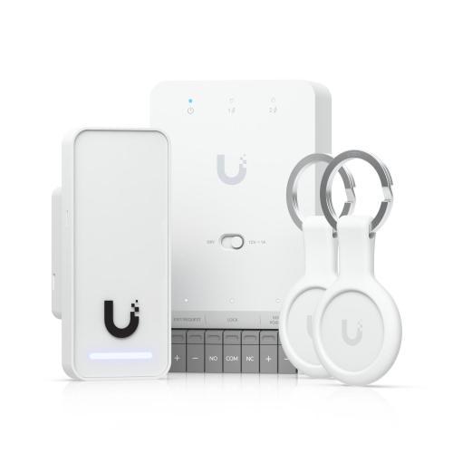 Ubiquiti - UA-G3-SK - UniFi quick start for Access with all you need for one door with one reader, (1) Door Hub Mini, (1) G3 Reader, (2) Pocket Keyfobs
