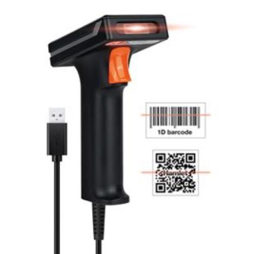 HAMLET BARCODE SCANNER IND 2D/1D/QR USB