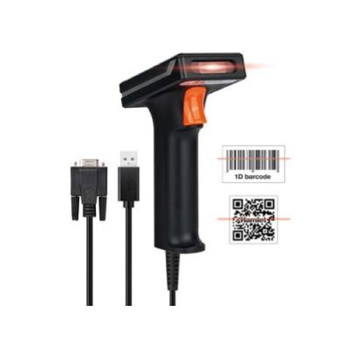 HAMLET BARCODE SCANNER IND USB+RS232